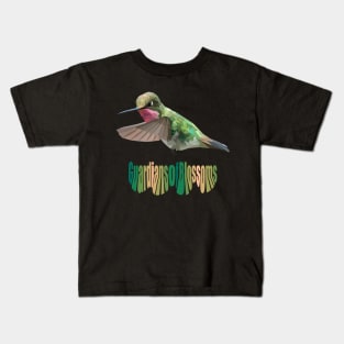 Guardians of Blossoms, Hummingbird Kids T-Shirt